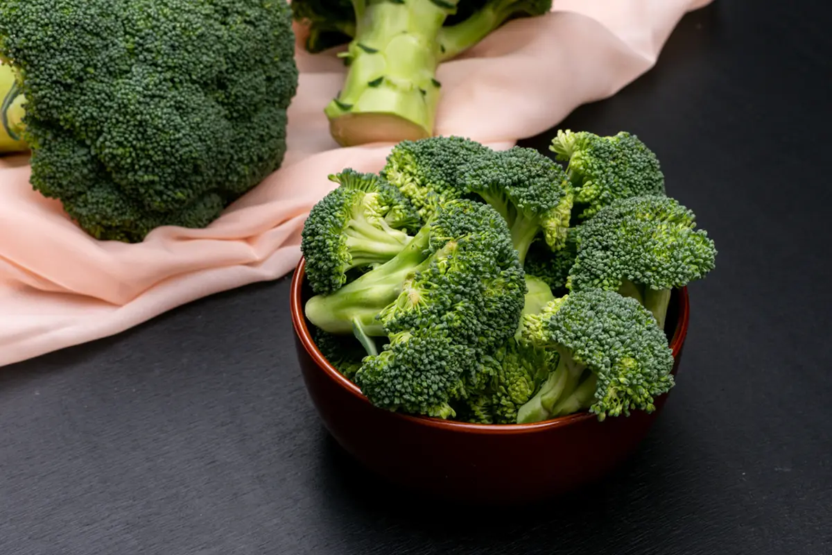 O brócolis é um dos vegetais mais saudáveis.