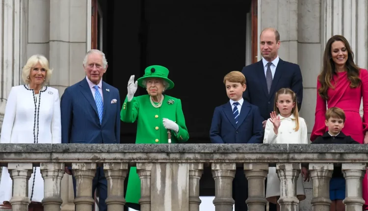 Família real britânica.